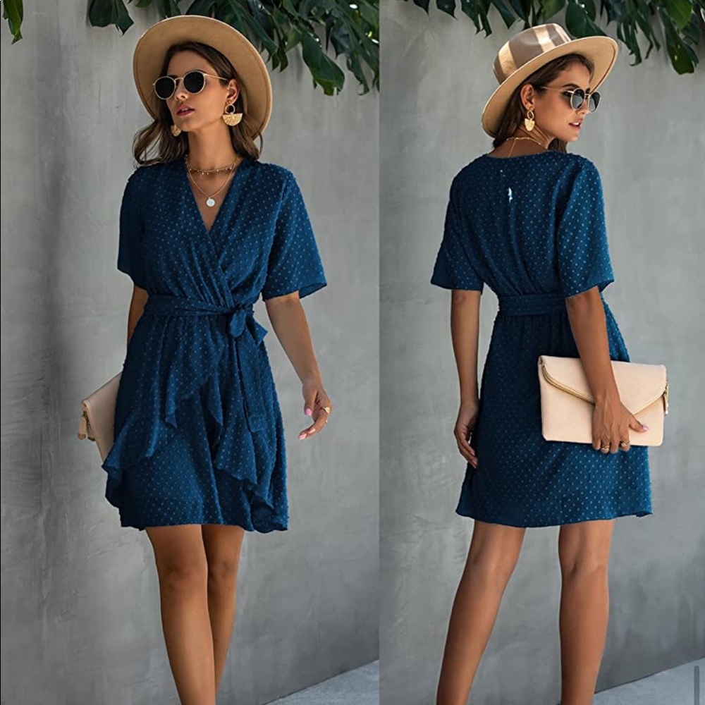 BTFBM turquoise dress size large